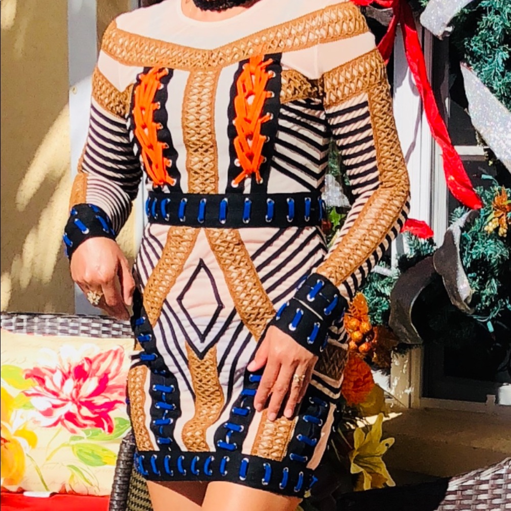 Fitted with a unique designs Dress